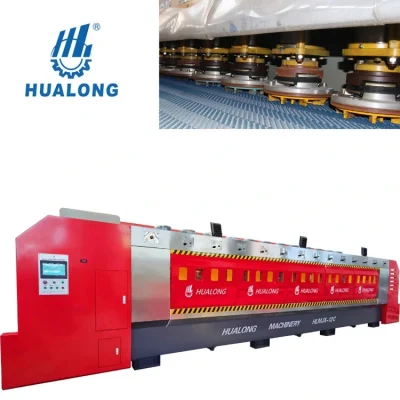 Hualong Machinery, Китай, горячая распродажа, высокоскоростная машина для полировки камня Mitsubishi, мрамора и гранита / автоматическая машина для полировки камня, диск, Fickert, франкфуртского типа в Индии